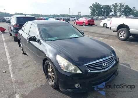 2013 Infiniti G37X z USA, uszkodzony, nr VIN JN1CV6AR4DM756625